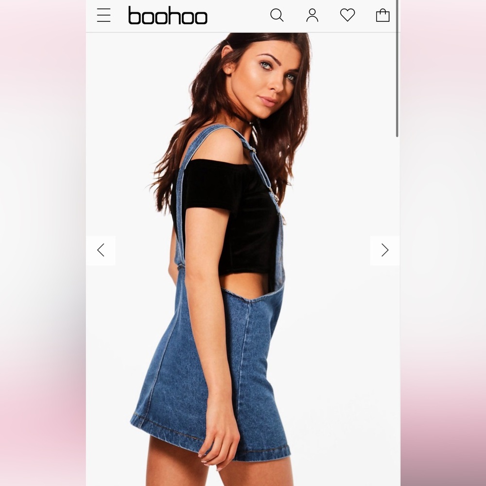 Boohoo Jean Dress